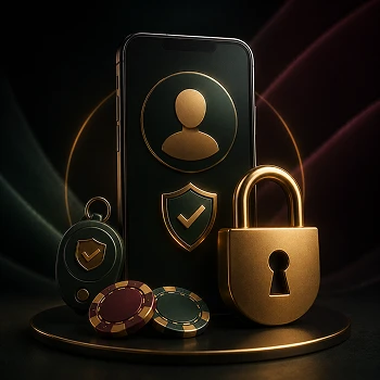 Compte casino mobile verrouillé et protégé