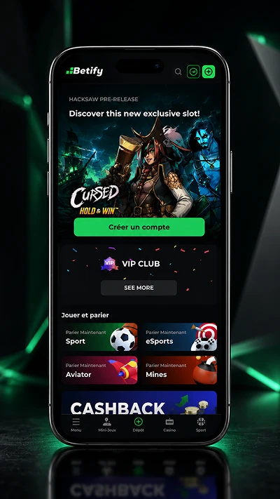 Capture mobile Betify