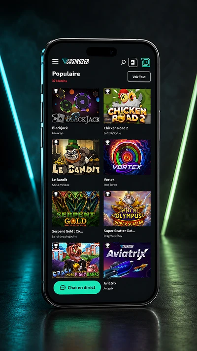 Capture mobile Casinozer