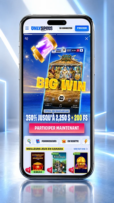 Capture mobile OnlySpins